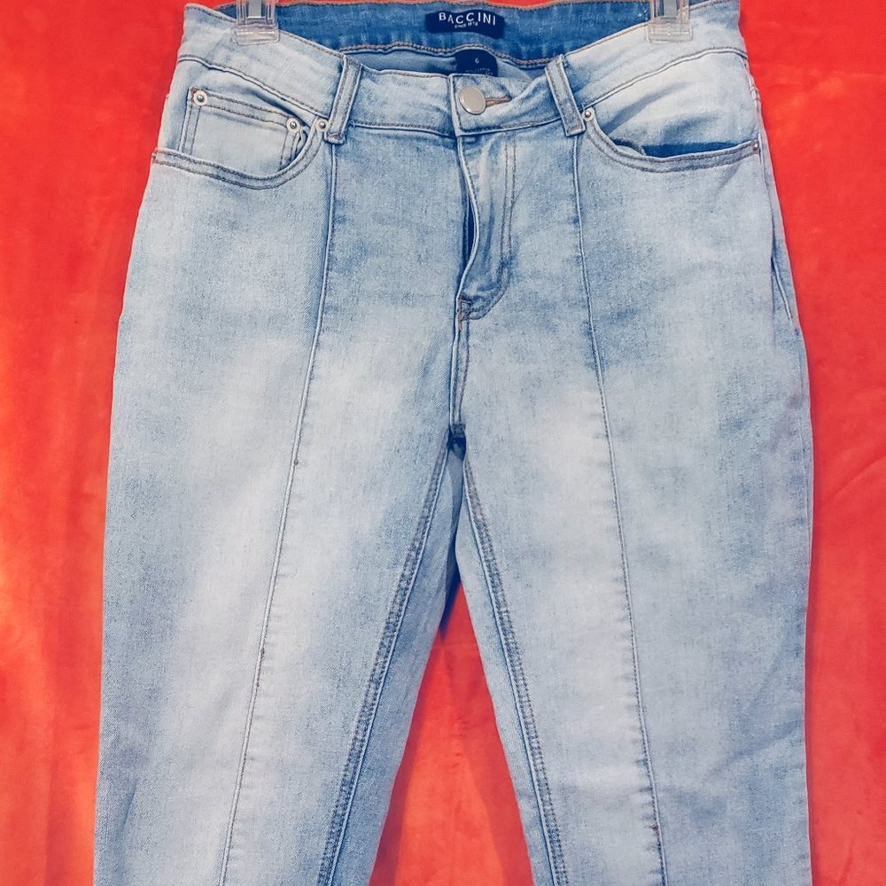 Denim Capri Size 6 stretch